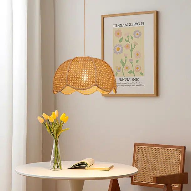 Vincennes 1 - Light Beige Dome Pendant | Wayfair North America