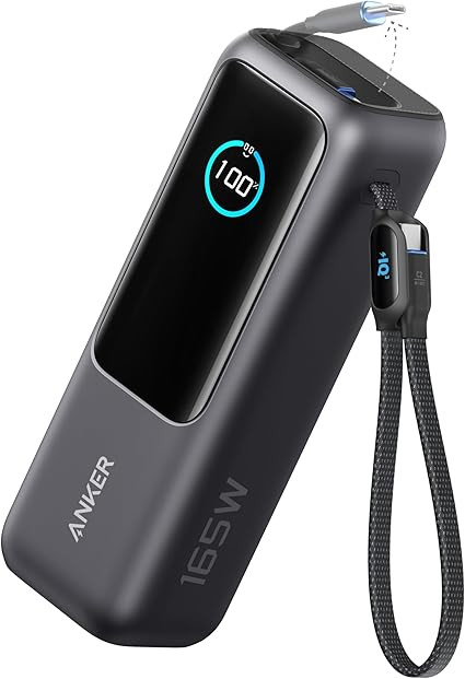 Anker Laptop Power Bank, 25,000mAh Portable Charger with Triple 100W USB-C Ports for Multi-Device... | Amazon (US)