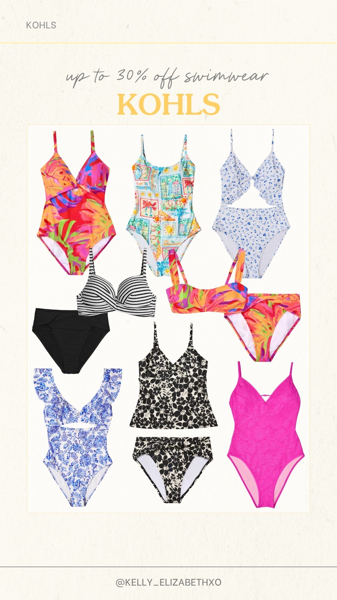 Up to 30% off swimwear at @Kohl's

#LTKSaleAlert #LTKSwim #LTKMidsize