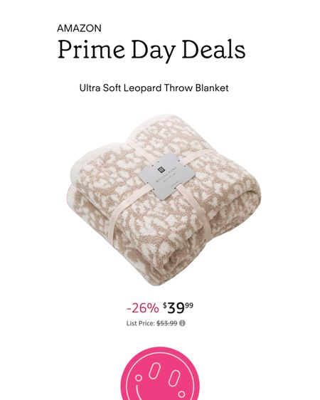 This super soft leopard blanket is my living room FAVORITE. It’s amazing. On sale right now!

#LTKhome #LTKsalealert #LTKxPrime