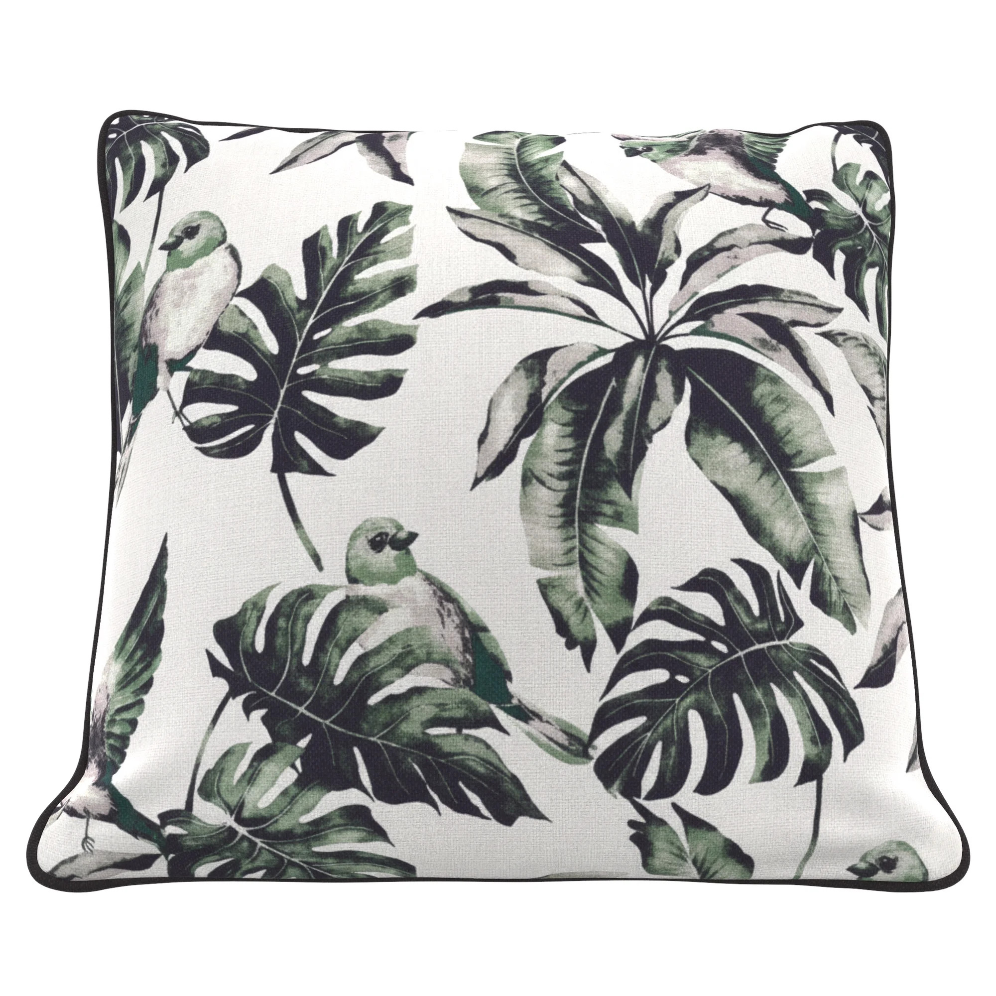 HOMETRENDS 16" x 16" Tropical Birds Outdoor Toss Cushion, Fade Resistant | Walmart (CA)