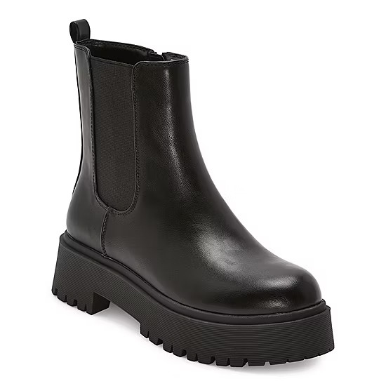 Arizona Jean Co Womens Svetta Block Heel Chelsea Boots | JCPenney
