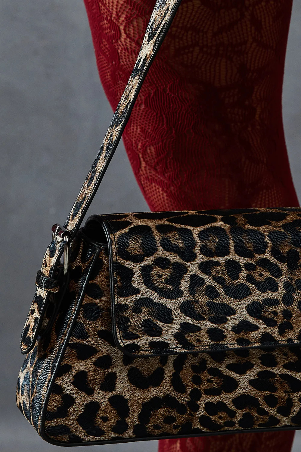 Bags & Purses | Leopard Leather Look Shoulder Bag | MissPap | NastyGal UK