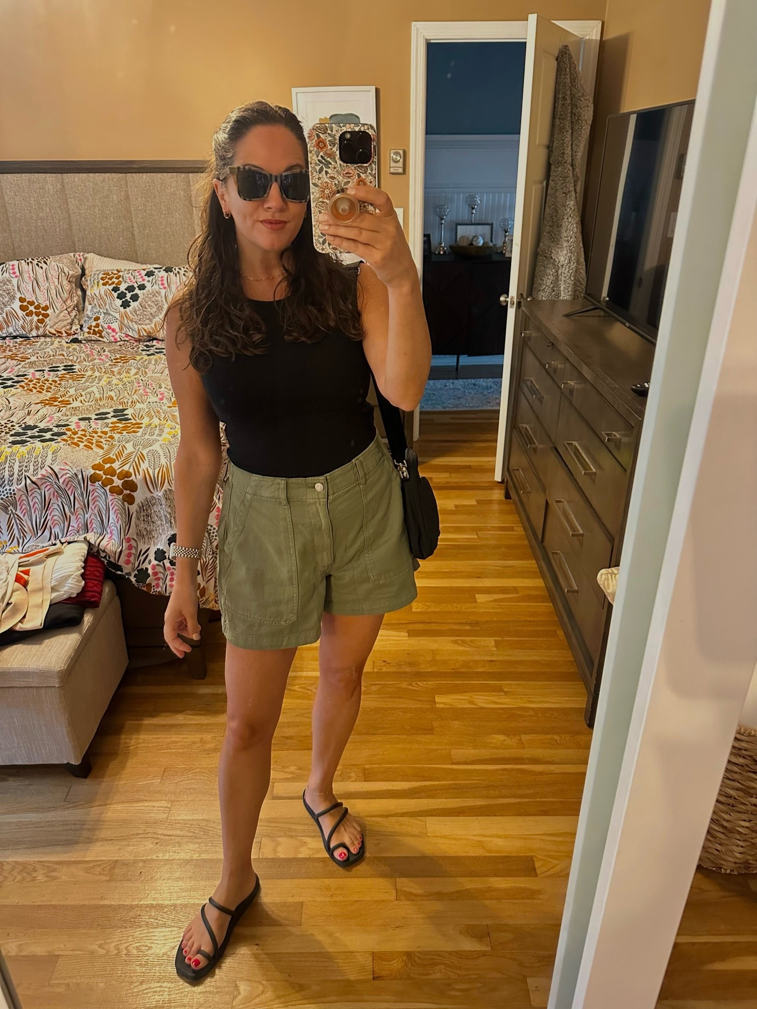 Rainy Saturday = no beach day, but making the best of it. These Gap Factory #shorts are AMAZING. I’m in a medium and there’s plenty of room/stretch. Such a great price, go get a pair!!

#LTKootd #LTKOver40 #LTKSeasonal