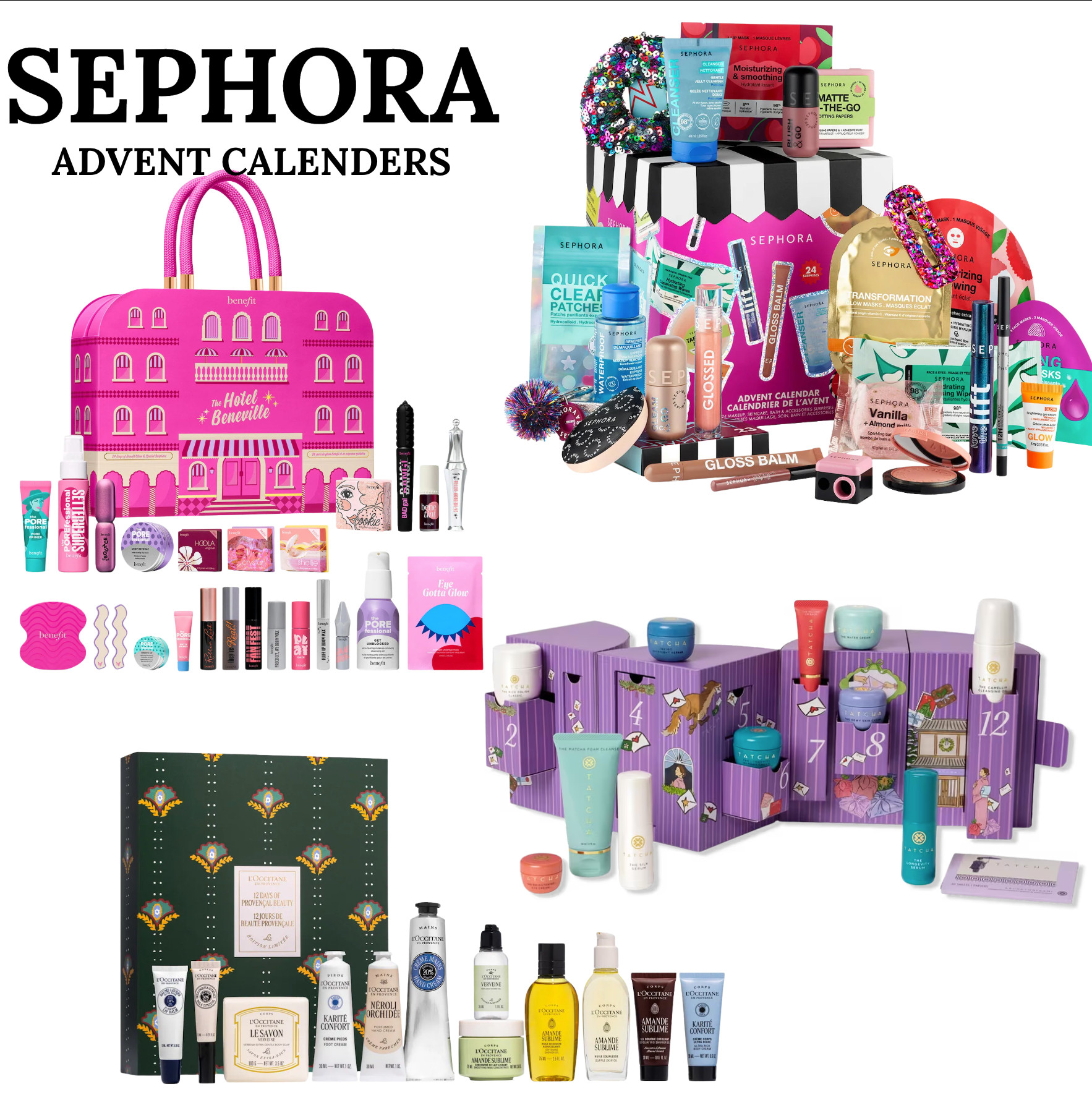 
Sephora advent calendars are always the best, some have already sold out!! Which one is your favorite this year?? 

 