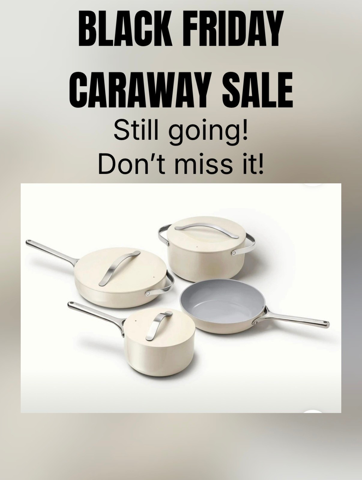 Non-toxic cookware! No harmful substances  

#LTKCyberWeek #LTKSaleAlert #LTKGiftGuide
