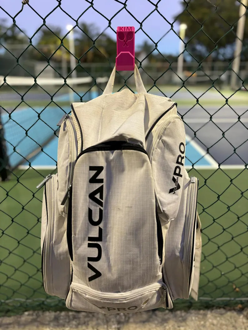 UV & Heat Resistant Hook With A Tennis Racket Design Easy Attachment to the Fence With YOUR NAME ... | Etsy (US)