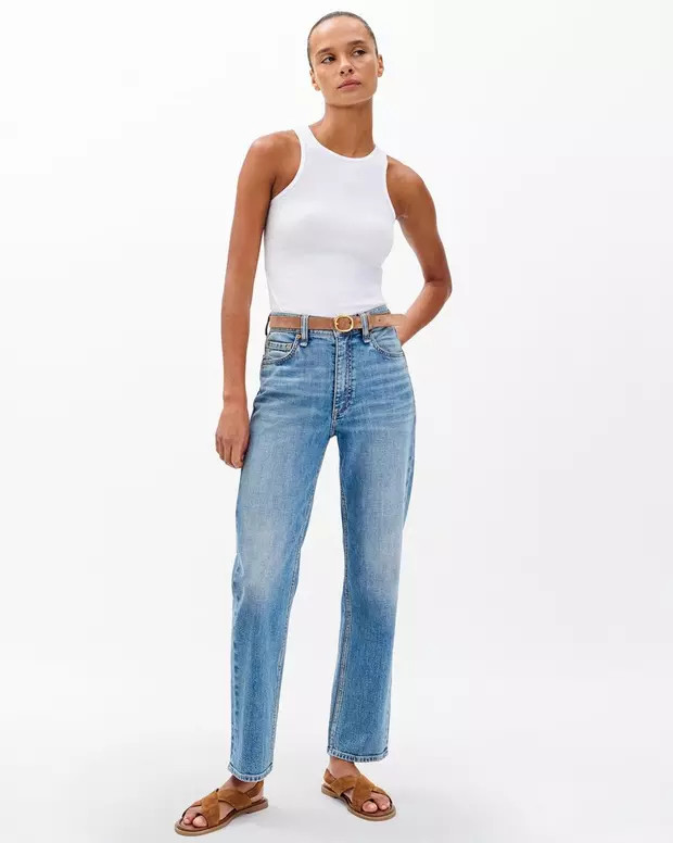 Harlow Ankle Straight Jeans | rag & bone
