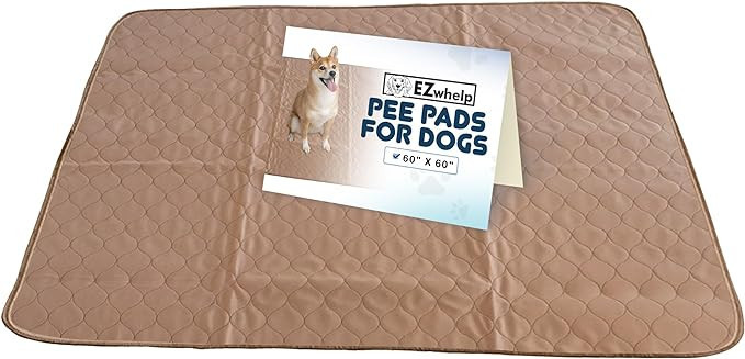 EZwhelp Reusable Dog Pee Pads - Dogs Waterproof Training Pads - Washable & Sanitary - Rounded Cor... | Amazon (US)