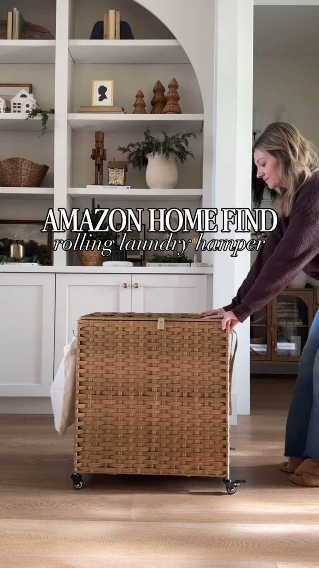 I can’t be the only one that could use a little more organization in my life?! I’ve been searching for the perfect rolling laundry cart/hamper for the longest time to fit a small space in our laundry room and I finally found the one! The assembly was super simple, no tools required, and it can be used with or without the included wheels 👏🏻👏🏻

#LTKHome