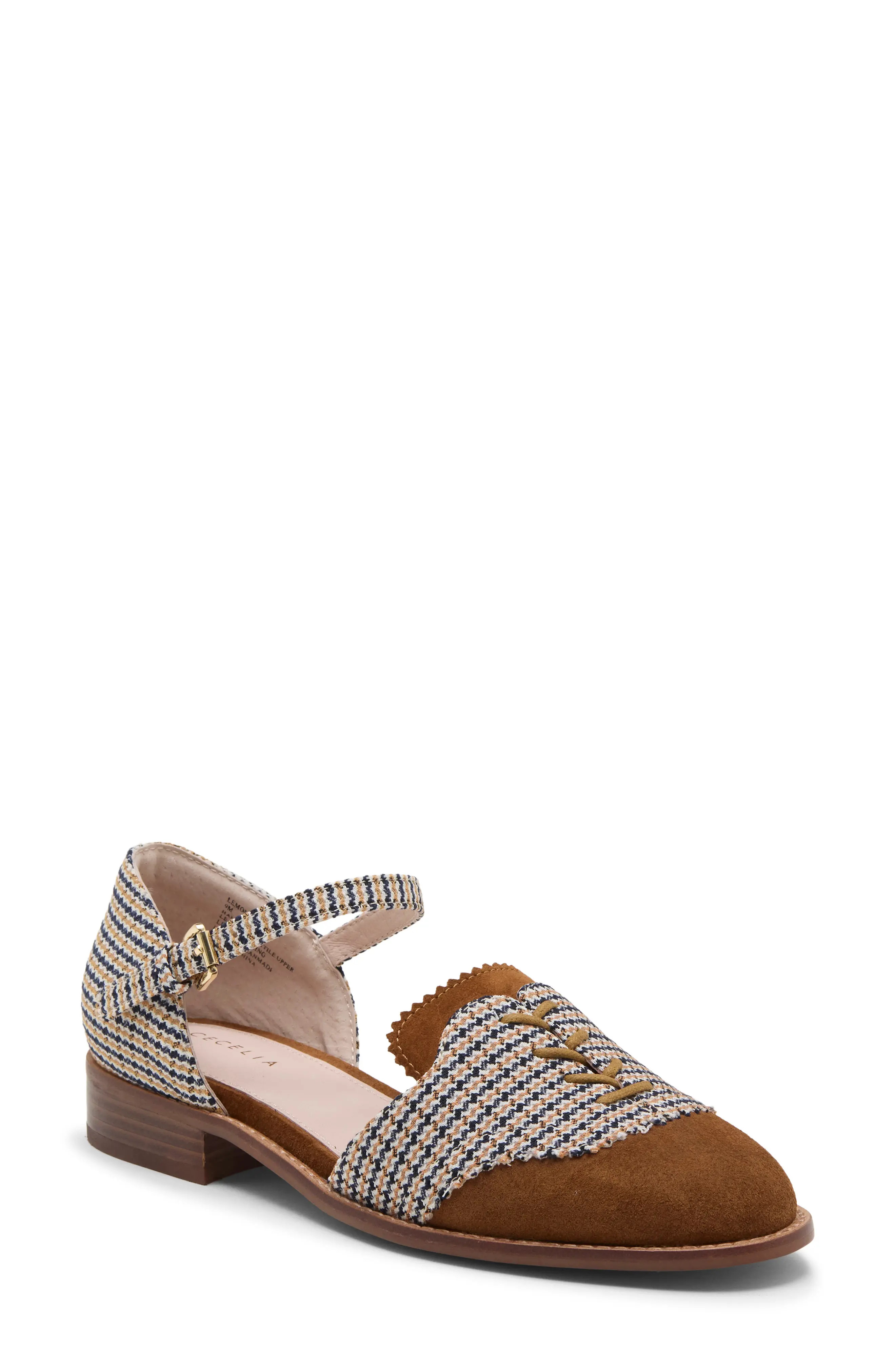 Cecelia New York Lemon Mary Jane Flat (Women) | Nordstrom | Nordstrom