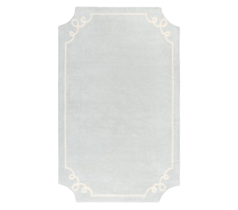 Scroll Border Rug | Pottery Barn Kids