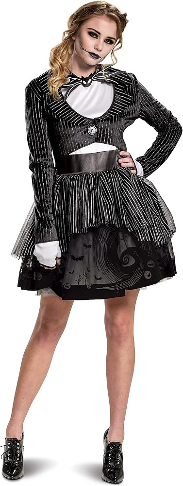 Disguise womens Disney the Nightmare Before Christmas Jack Skellington Tutu Adult Costume | Amazon (US)