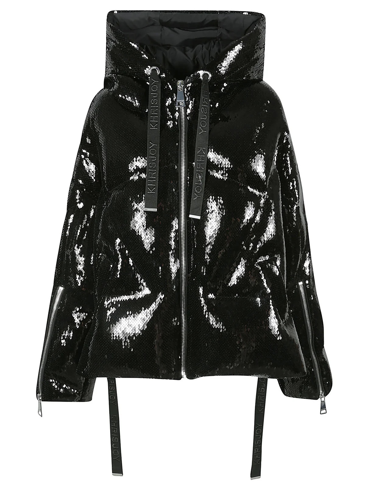 Khrisjoy Khris Sequinned Puffer Jacket | Cettire Global