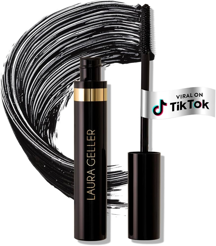 LAURA GELLER NEW YORK Kajal Longwear Mascara \u2013 Black \u2013 Volumizing, Lengthening, & Defin... | Amazon (US)
