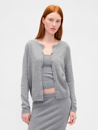 CashSoft Crop Cardigan | Gap (US)