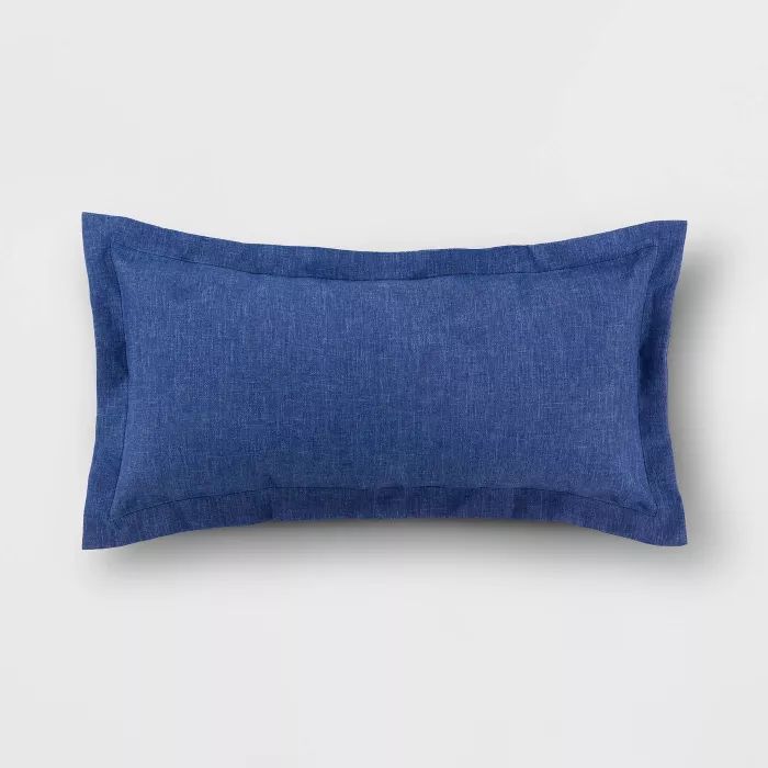 Decorative Lumbar Pillow Navy - Threshold™ | Target