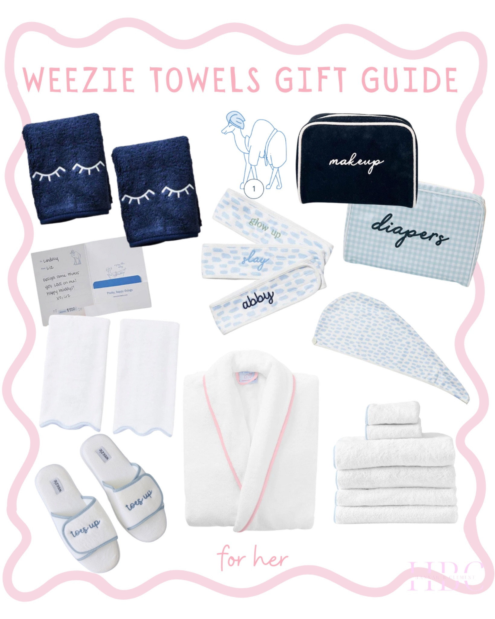 Weezie Towels Gift Guide for her 

#LTKHoliday #LTKGiftGuide