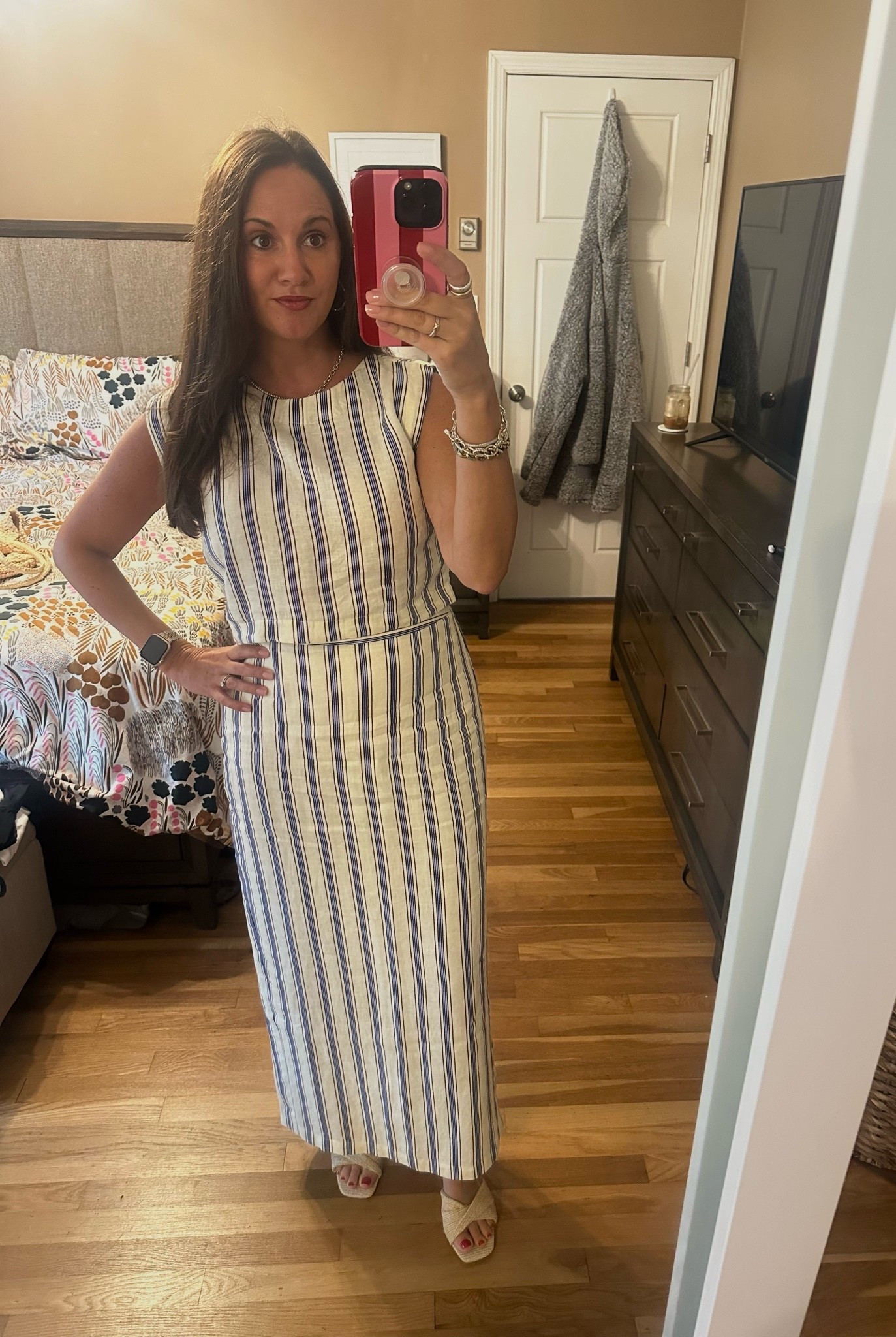 #Matchingset from #Mango for a recent baby shower!

#LTKootd #LTKOver40 #LTKTravel