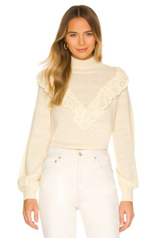 Tularosa Marti Sweater in Buttercream from Revolve.com | Revolve Clothing (Global)