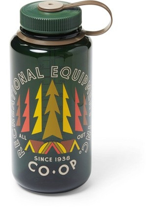REI Co-op   Nalgene Sustain Graphic Wide-Mouth Water Bottle - 32 fl. oz. | REI