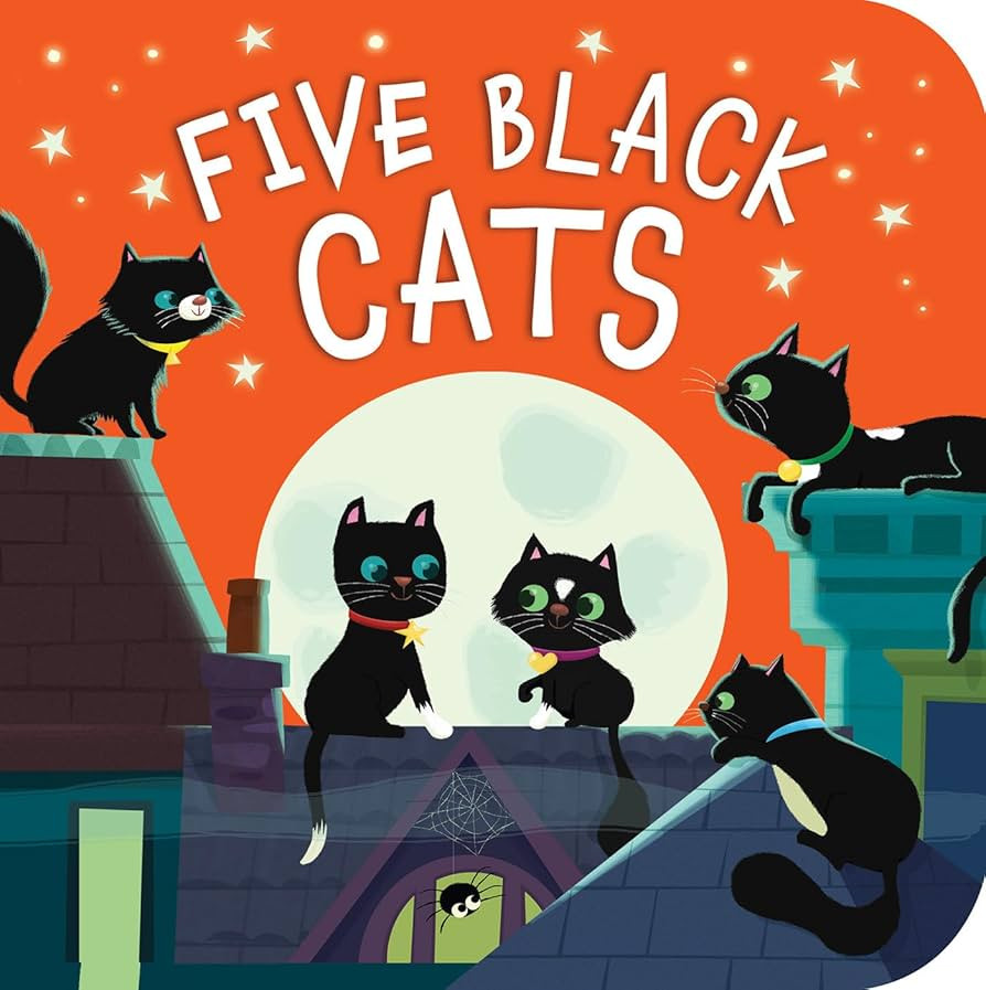 Five Black Cats: A Counting Board Book for Kids and Toddlers | Amazon (US)