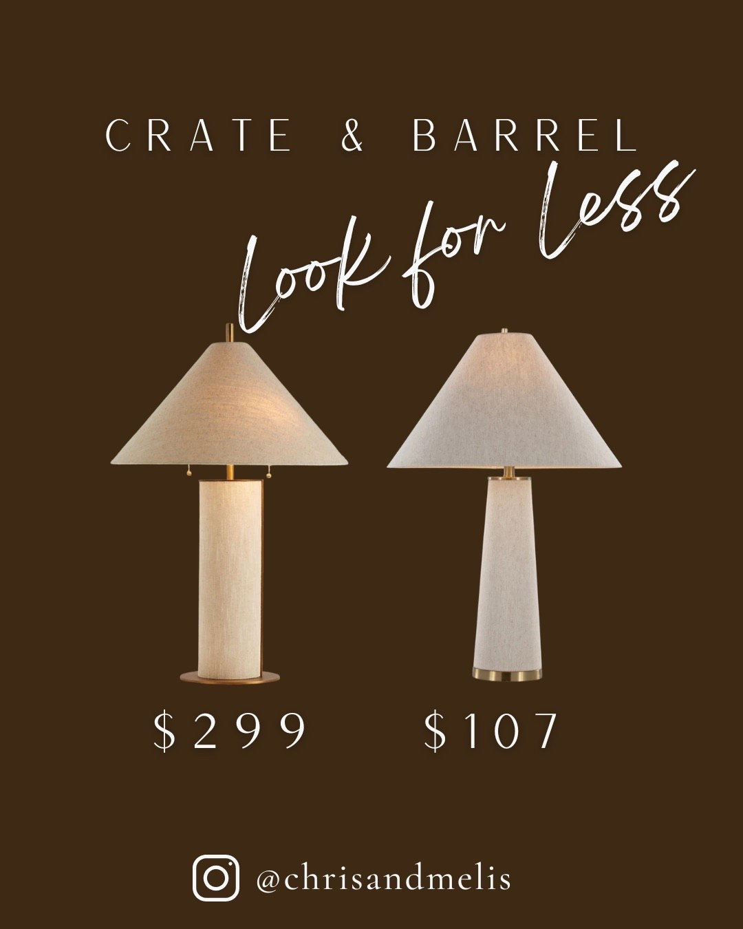 This gives you the Crate & Barrel Remi lamp look for 95% less! Dropping the details below!

Bedroom lamp
Bedroom decor ￼

#LTKHome #LTKSaleAlert