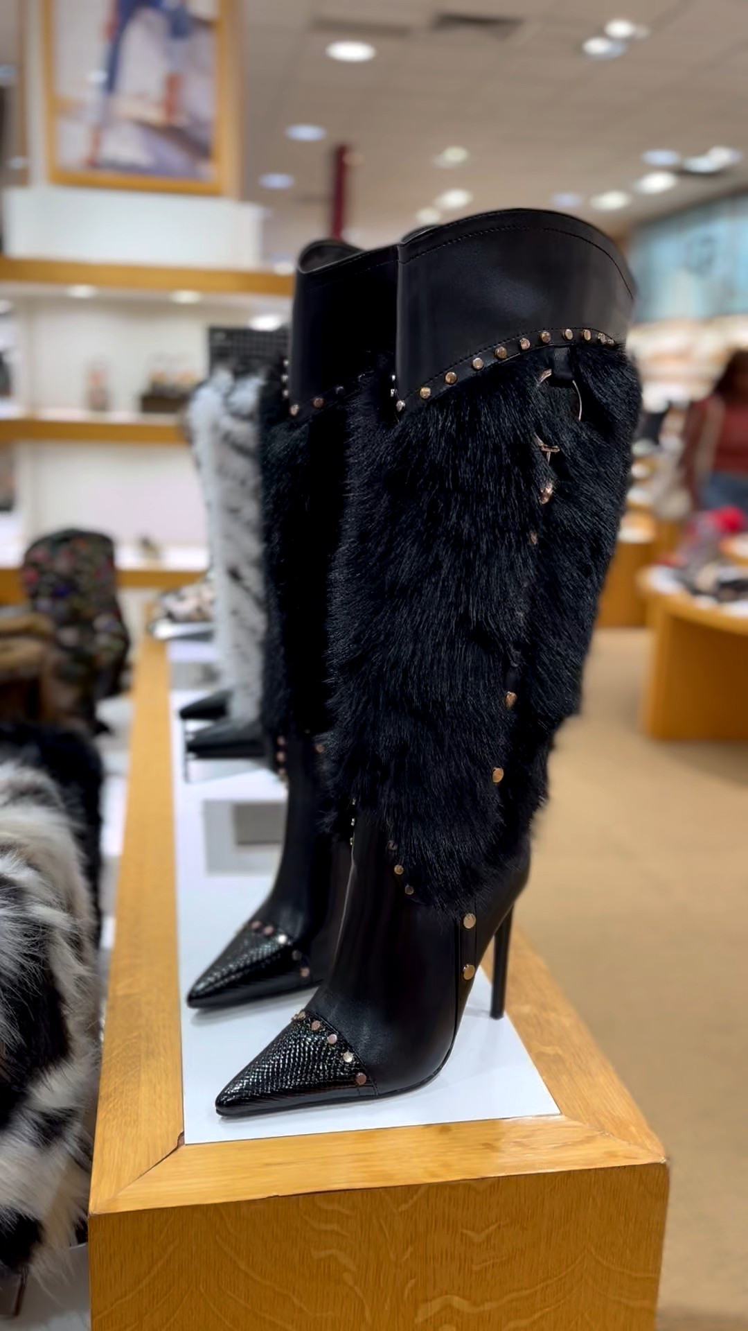 Fur, studs, and attitude …?the Azalea Wang Alisette boots understood the assignment 😍 perfect for when you’re dressing to be remembered 👢🖤 #LTKFinds #FallFashionInspo #AzaleaWang

#LTKShoeCrush #LTKStyleTip #LTKSeasonal