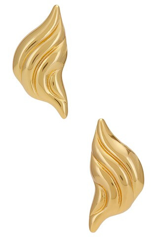 Heaven Mayhem Croissant Earrings in Gold from Revolve.com | Revolve Clothing (Global)