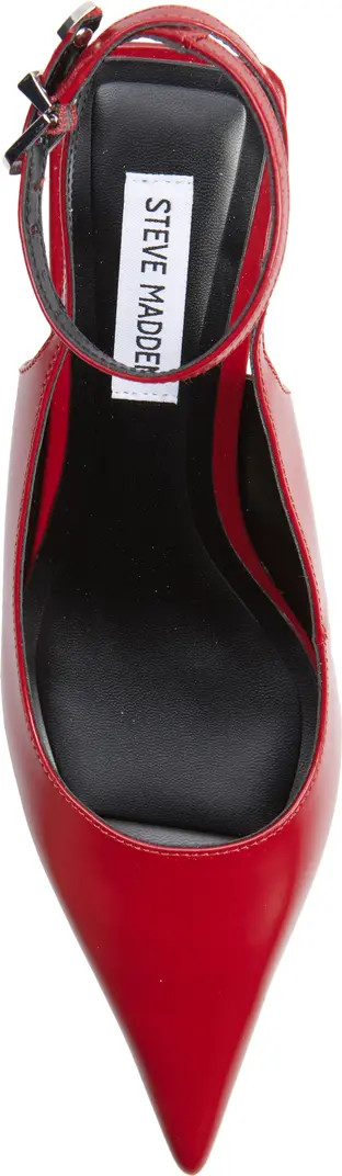 Rizzie Ankle Strap Pointed Toe Kitten Heel Pump (Women) | Nordstrom