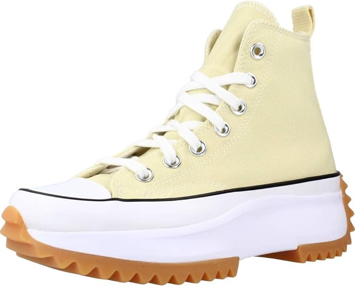 Converse Run Star Hike High Top Sneakers Lemon Drop Womens SZ 8 Mens SZ 6.5 | Amazon (US)