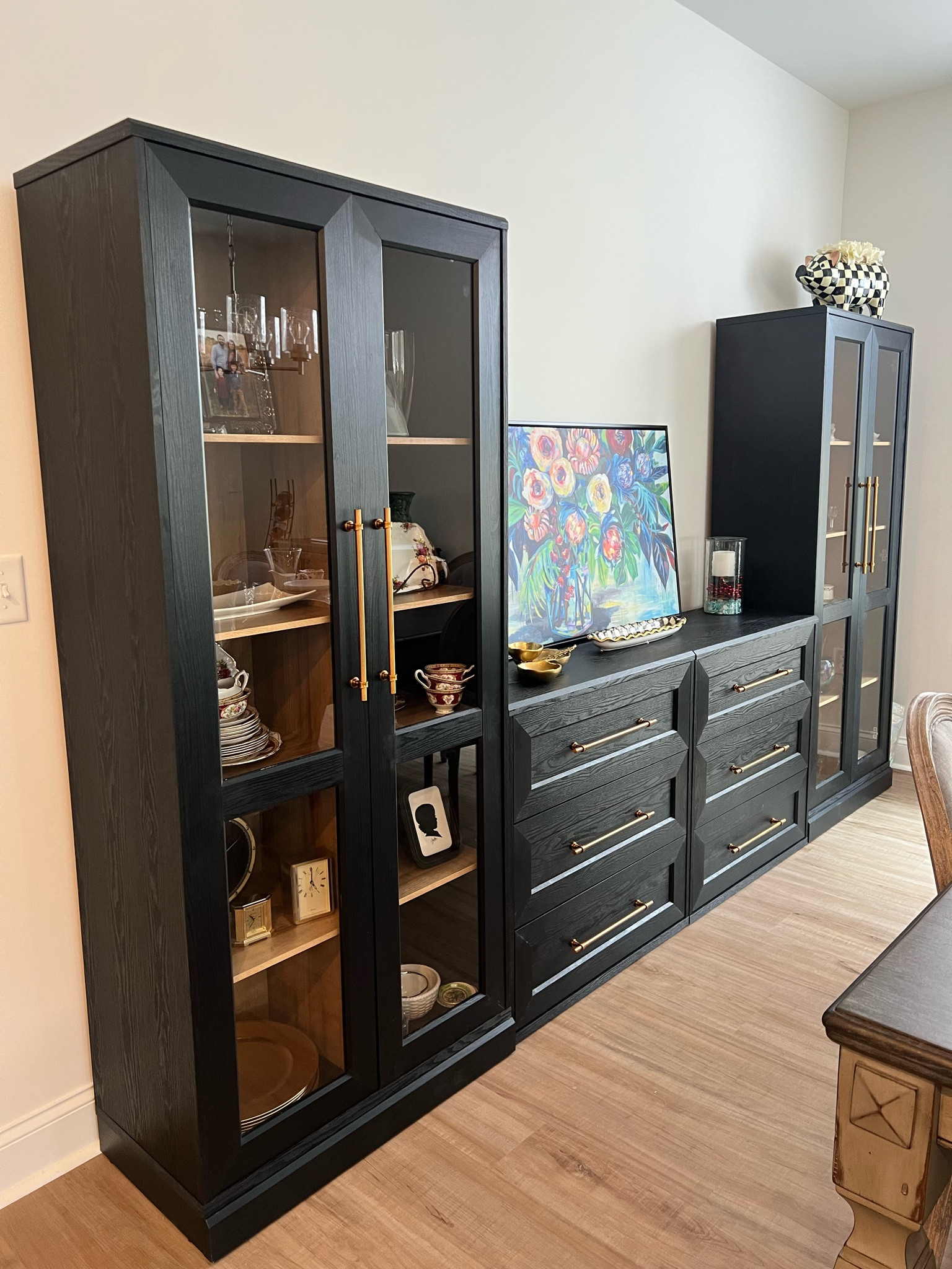 Modular furniture to create your perfect piece! My parents grabbed this for their new home and I’m in love❤️❤️