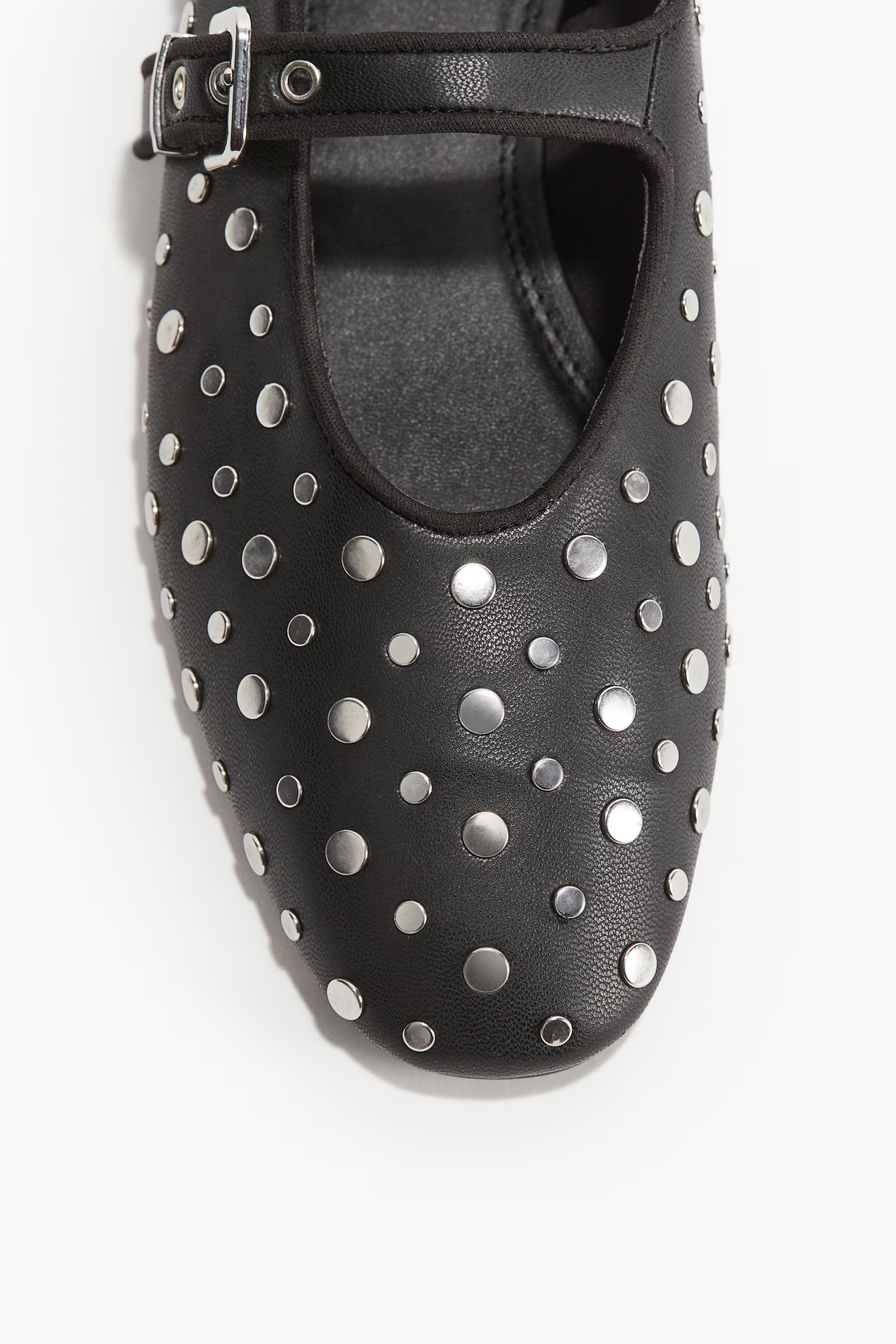 Studded Mary Jane Ballet Flats | H&M (US + CA)