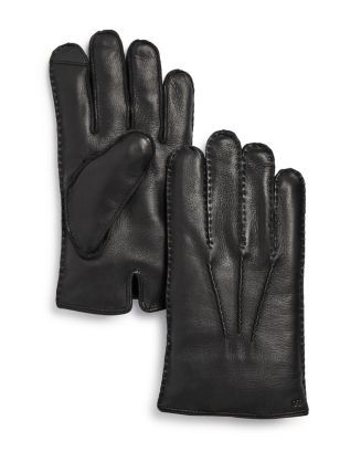 Cashmere-Lined Leather Gloves | Bloomingdale's (US)