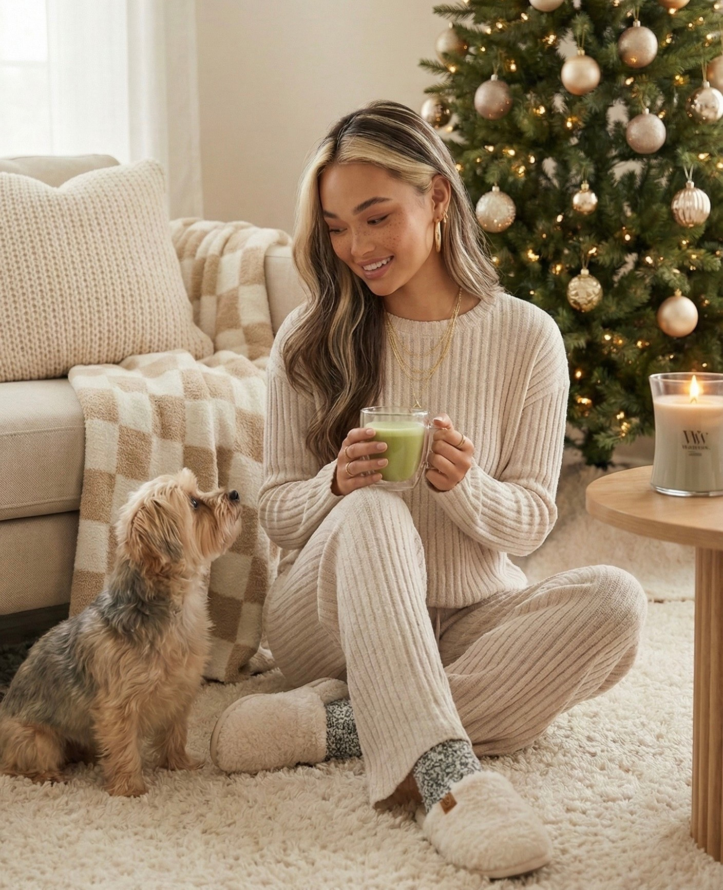 Soft + cozy Sunday vibes ✨ This ribbed knit set is the comfiest thing I’ve worn all season. Linked everything below 💛

#LTKHoliday
#LTKHome
#LTKSeasonal
#LTKUnder50
#LTKLounge
#LTKCozy
#LTKWinter
#LTKGiftGuide
#LTKFinds
#LTKSaleAlert
#LTKHomeStyle
#LTKMustHaves
#LTKAmazonFinds

#LTKHoliday #LTKCyberWeek #LTKHome