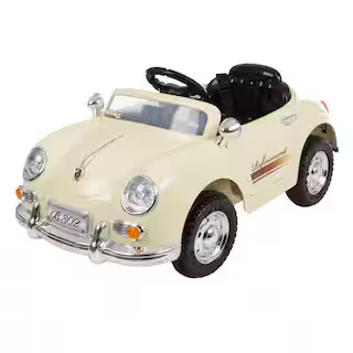 Battery Powered Classic Sports Car with Remote Control | The Home Depot