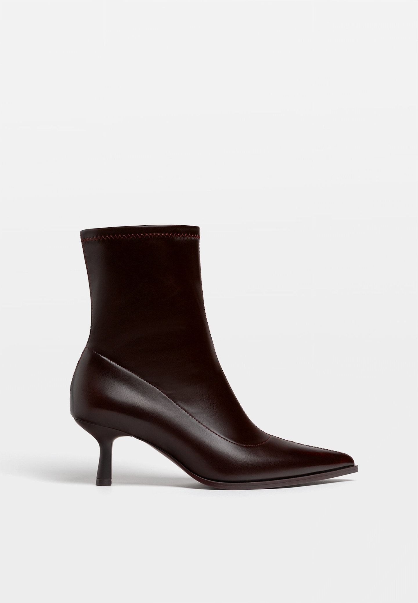 Stiletto heel boots with stretch legs | Stradivarius (UK)