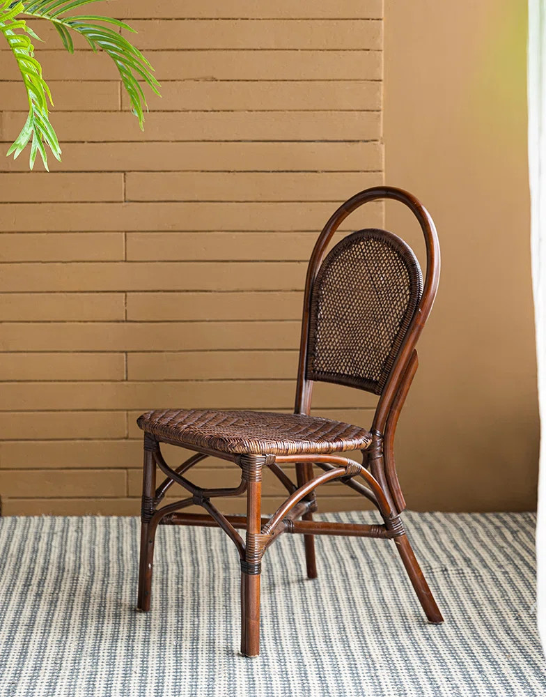 Beachcrest Home™ Permelia Wicker Outdoor Dining Side Chair | Wayfair | Wayfair North America