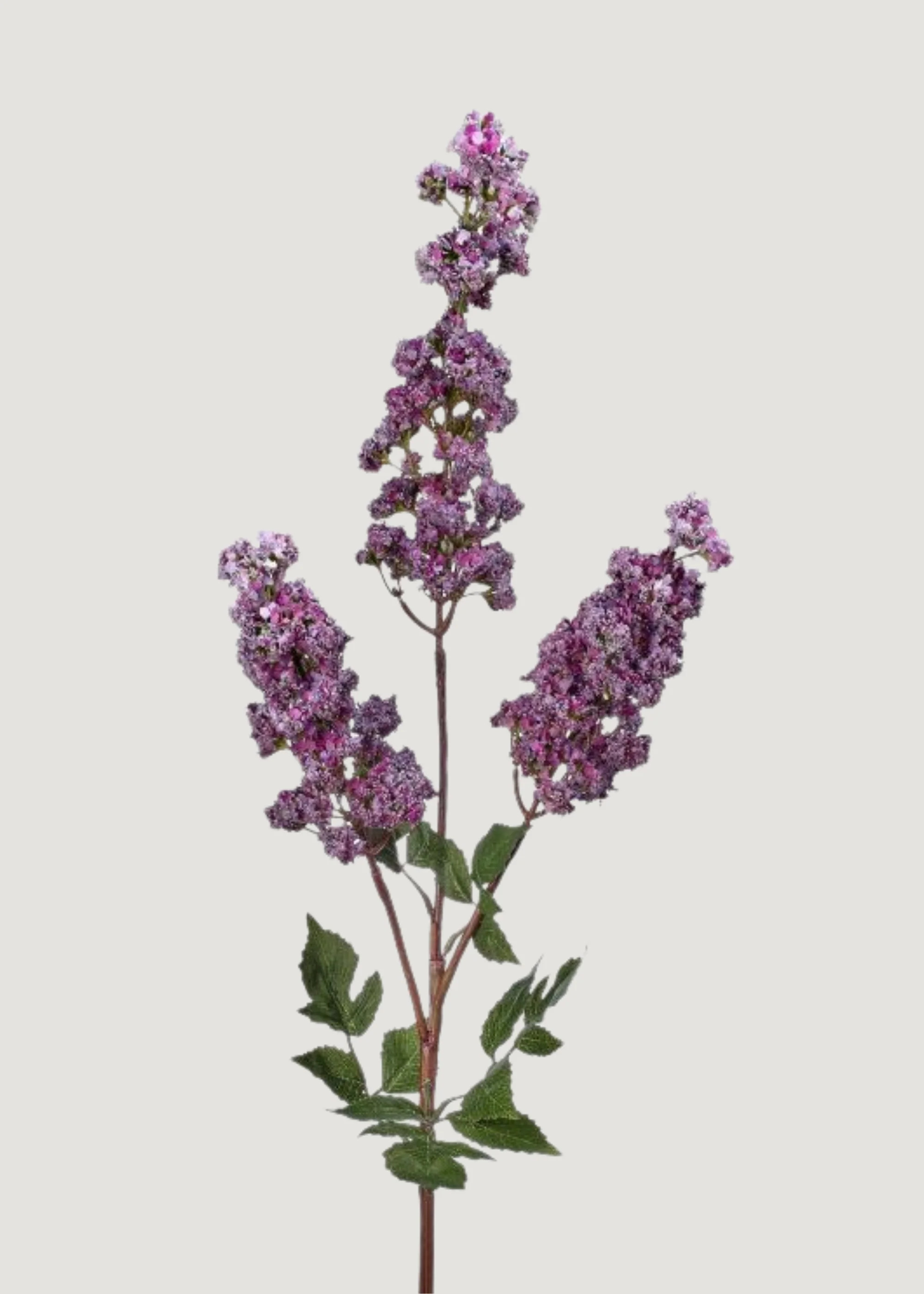 Purple Artificial Wild Lilac Flower Branch - 39" | Afloral