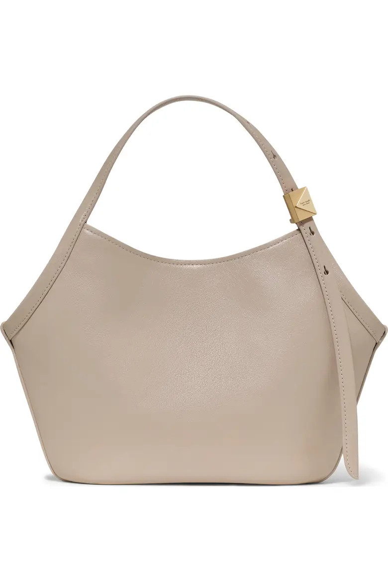 small deco fine grain leather tulip top handle bag (Women) | Nordstrom | Nordstrom
