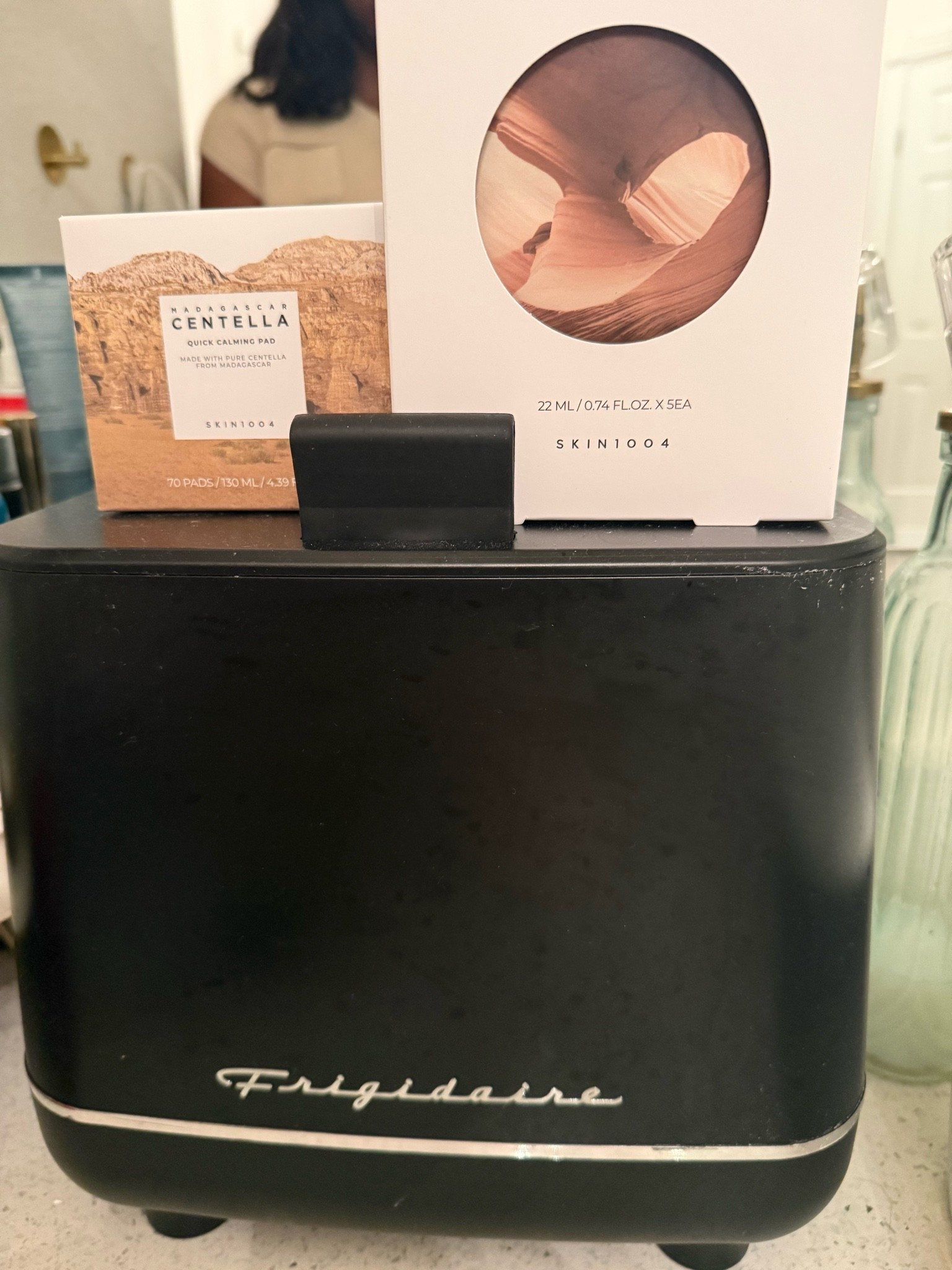 I finally found a brand where I can use the entire line. So I added these to my skin care routine. ￼