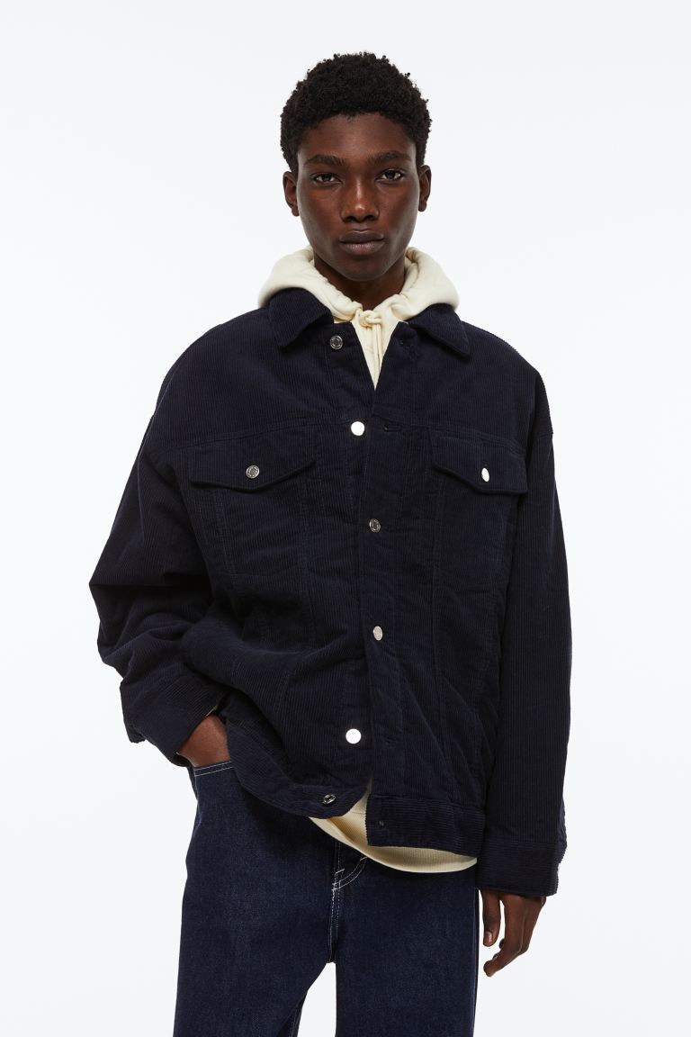 Padded Corduroy Jacket | H&M (US + CA)