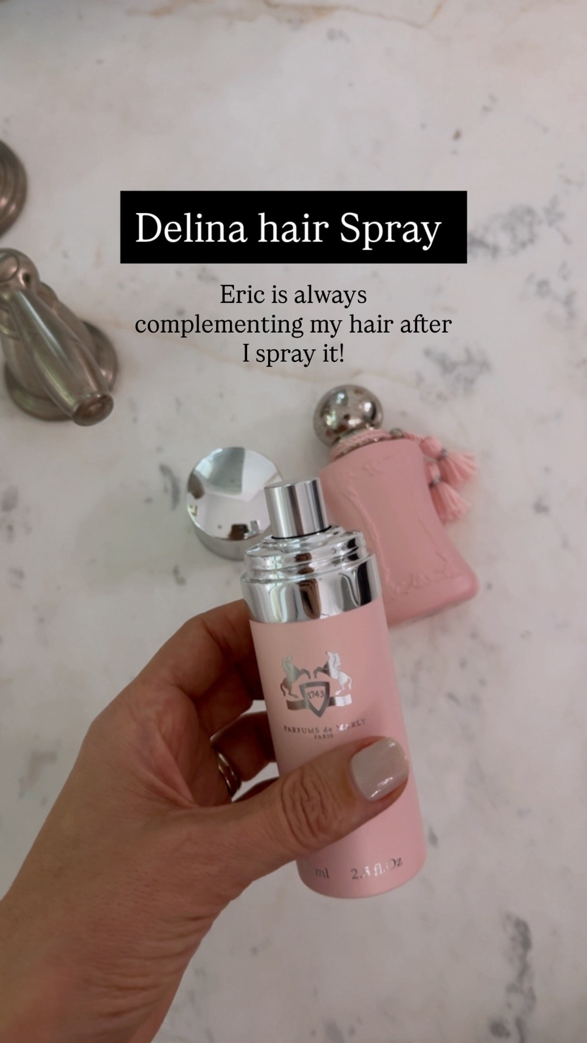 Delina Hair Spray Eric is always
complementing my hair after I spray it!

@nordstrombeauty #NordstromPartner

#LTKBeauty #LTKselfcare #LTKU
