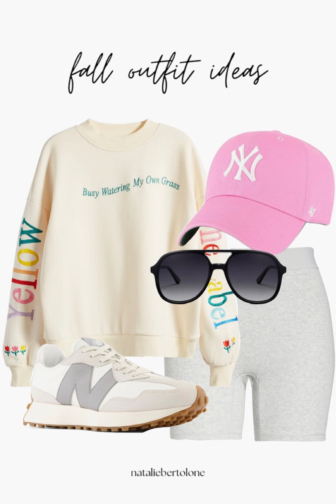 comfy fall outfits !! oversized crewneck. skims biker shorts. new balance sneakers  

#LTKfindsunder100 #LTKshoecrush #LTKstyletip