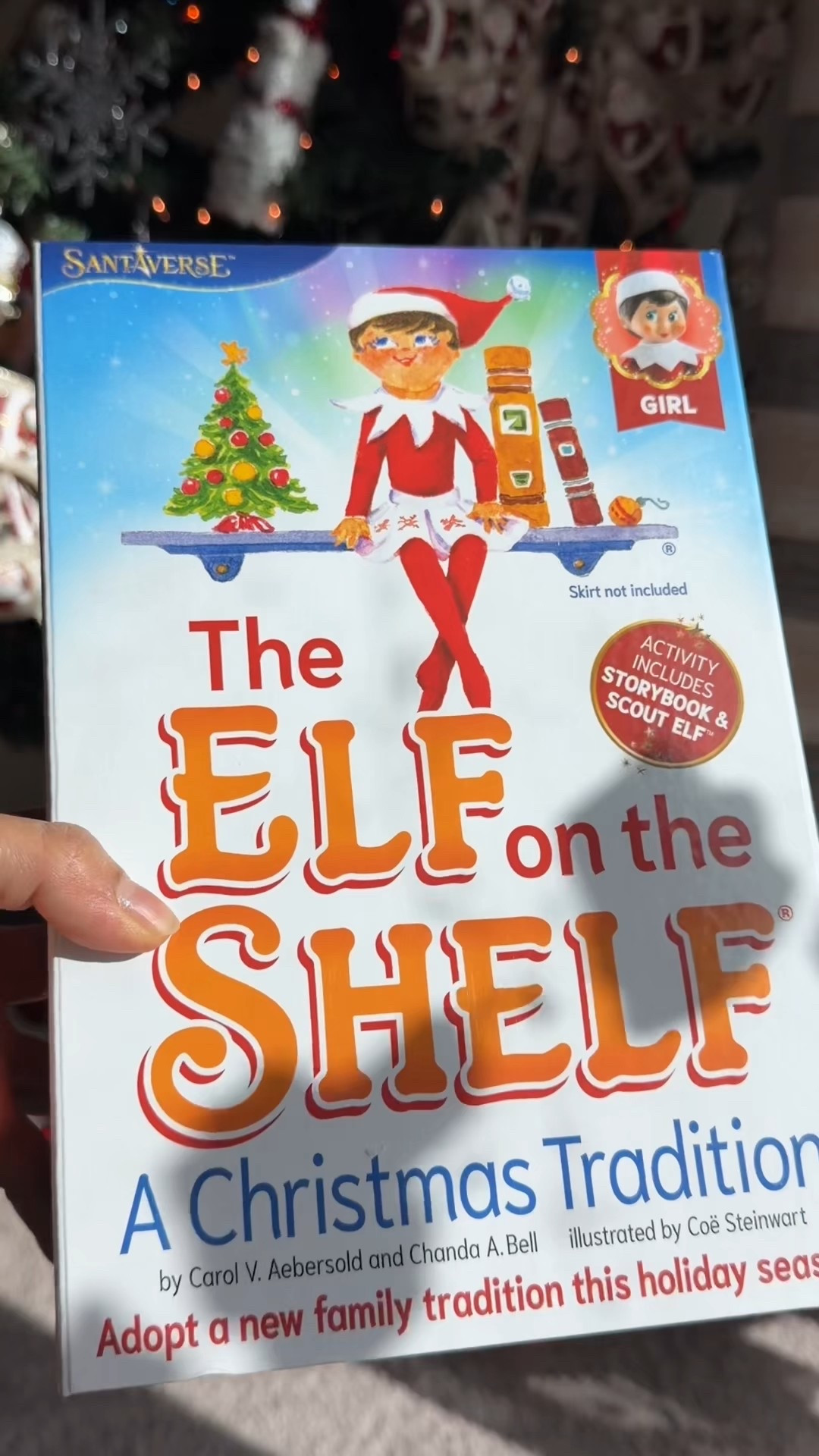 The Elf on the Shelf + book 
Starting a tradition 

#LTKdayinmylife #LTKKids #LTKHoliday