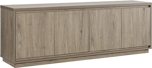 Henn&Hart Presque TV Stand, 68" Wide, Gray | Amazon (US)