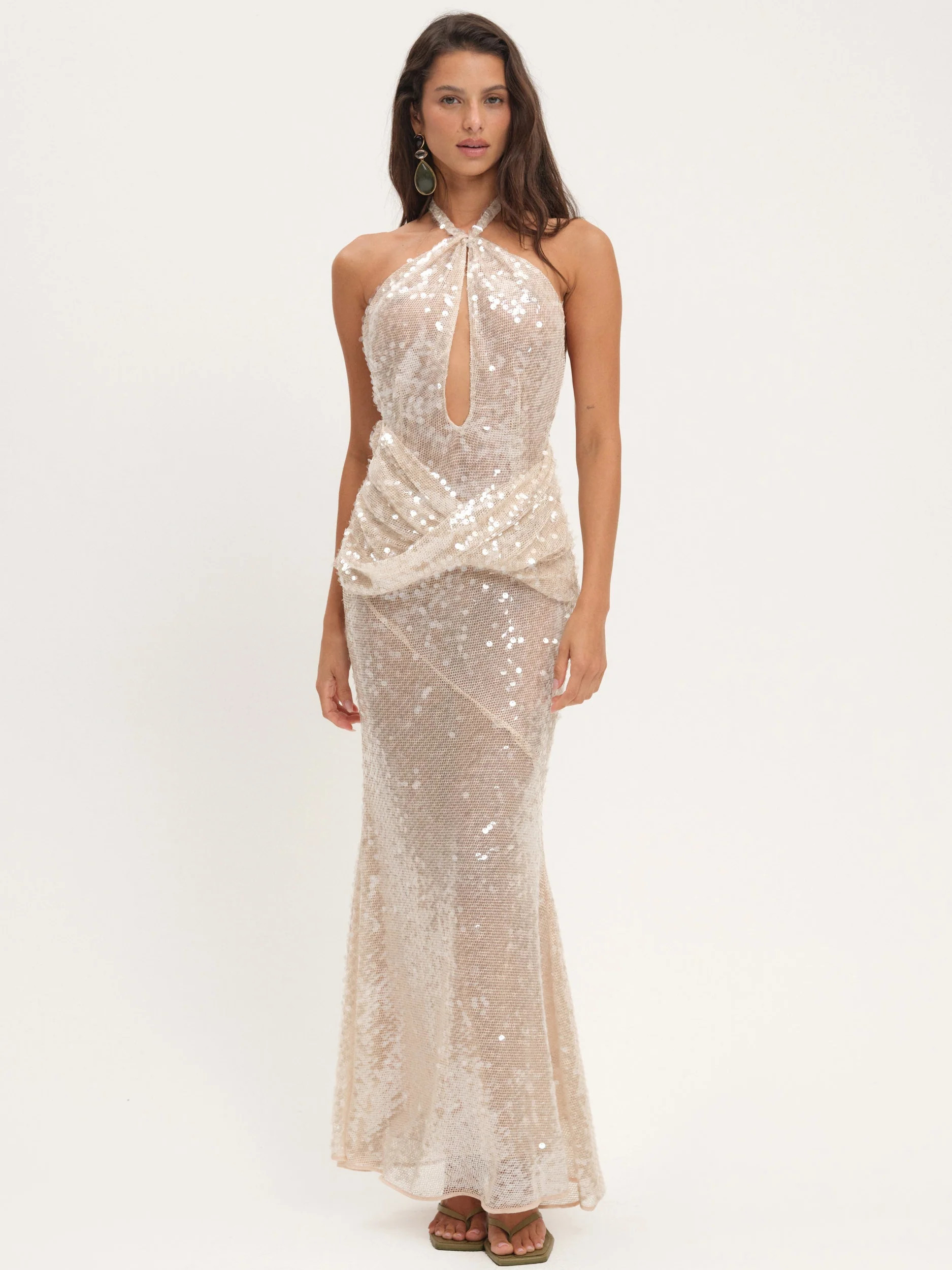 Sydney Sequin Maxi Dress | For Love & Lemons