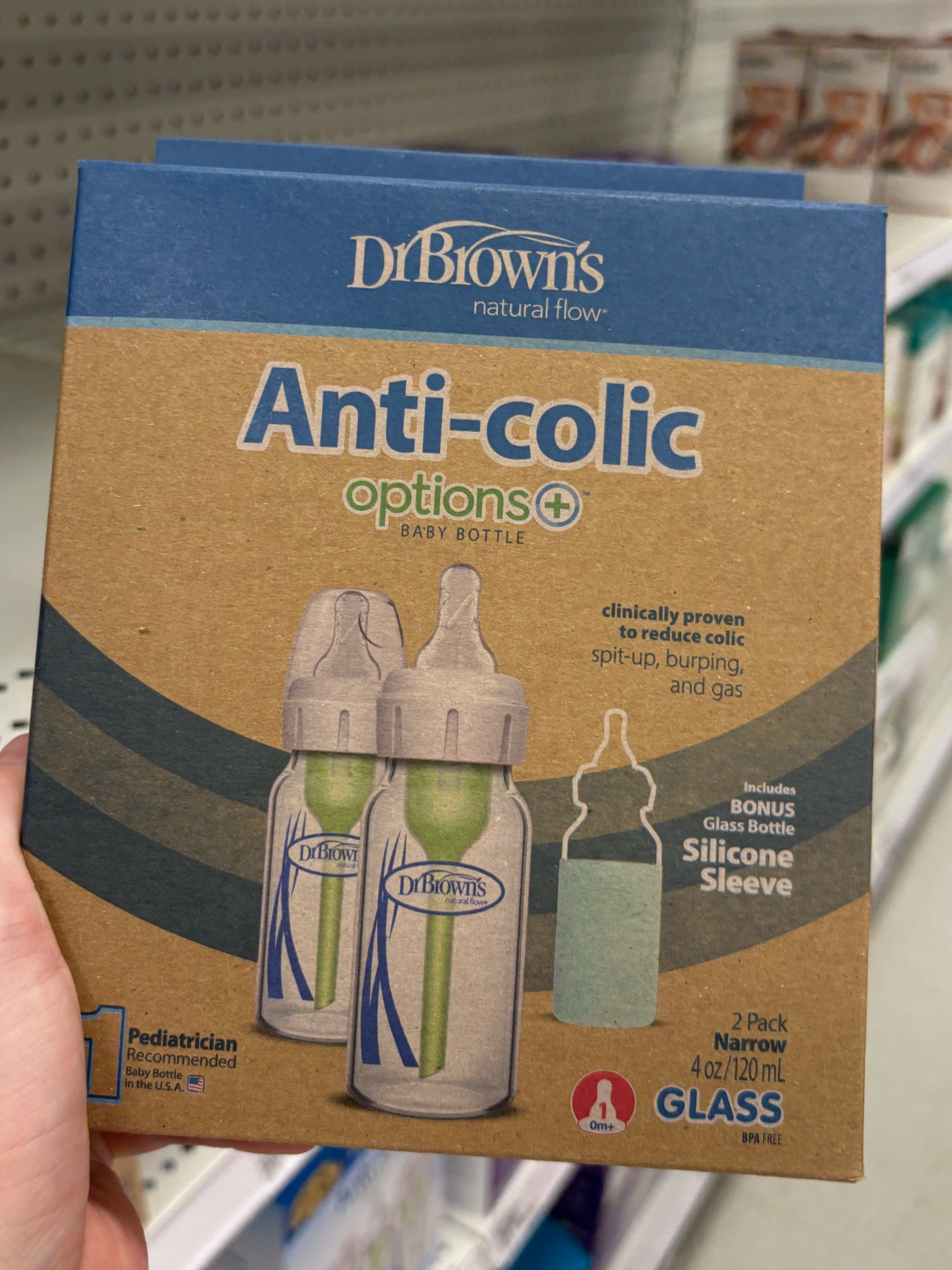 I talk about what bottles are most ideal for babies latch and facial/oral development frequently. These bottles are a great option, but only the narrow neck ones. They promote a deep latch and help babies use the proper muscle that will assist with breastfeeding! These a  few even better if you switch the nipple out for the preemie nipple! #babybottle #glassbottle #breastfeeding #breastfed 
