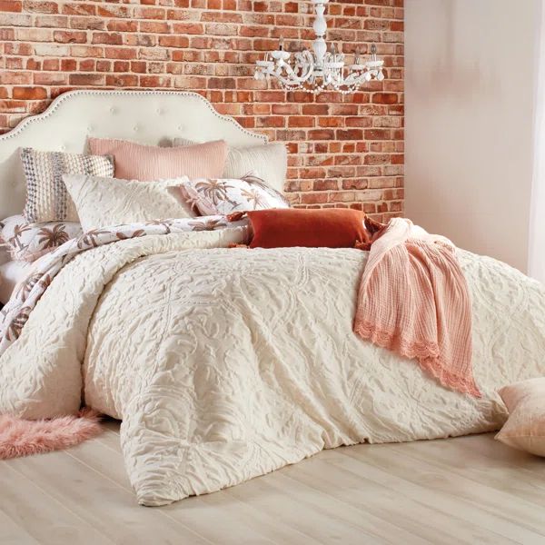 Adelynn Standard Cotton 144 TC 3 Piece Comforter Set | Wayfair North America