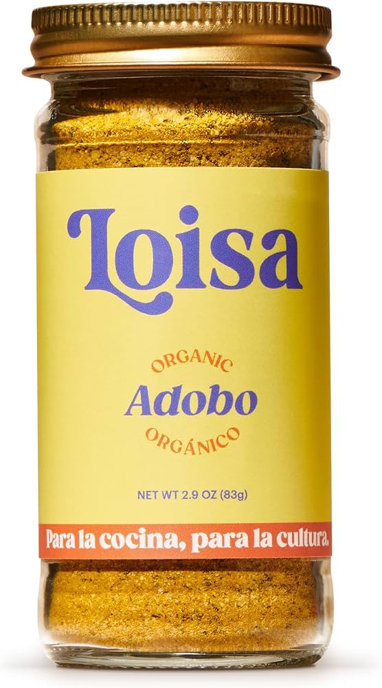Loisa Adobo Seasoning, USDA Organic, Non-GMO, No-MSG, No Preservatives, No Artificial Coloring, N... | Amazon (US)
